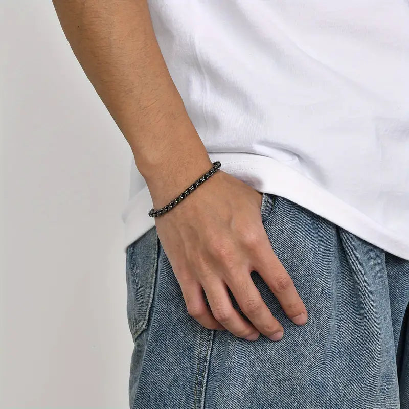Retro Cool Stainless Steel Bracelet