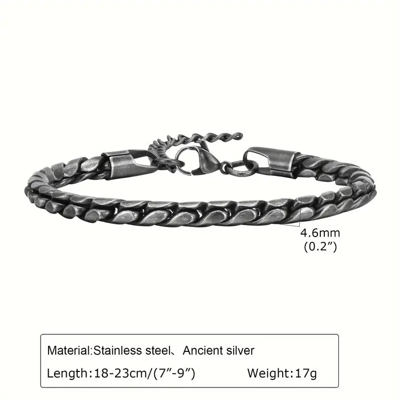 Retro Cool Stainless Steel Bracelet
