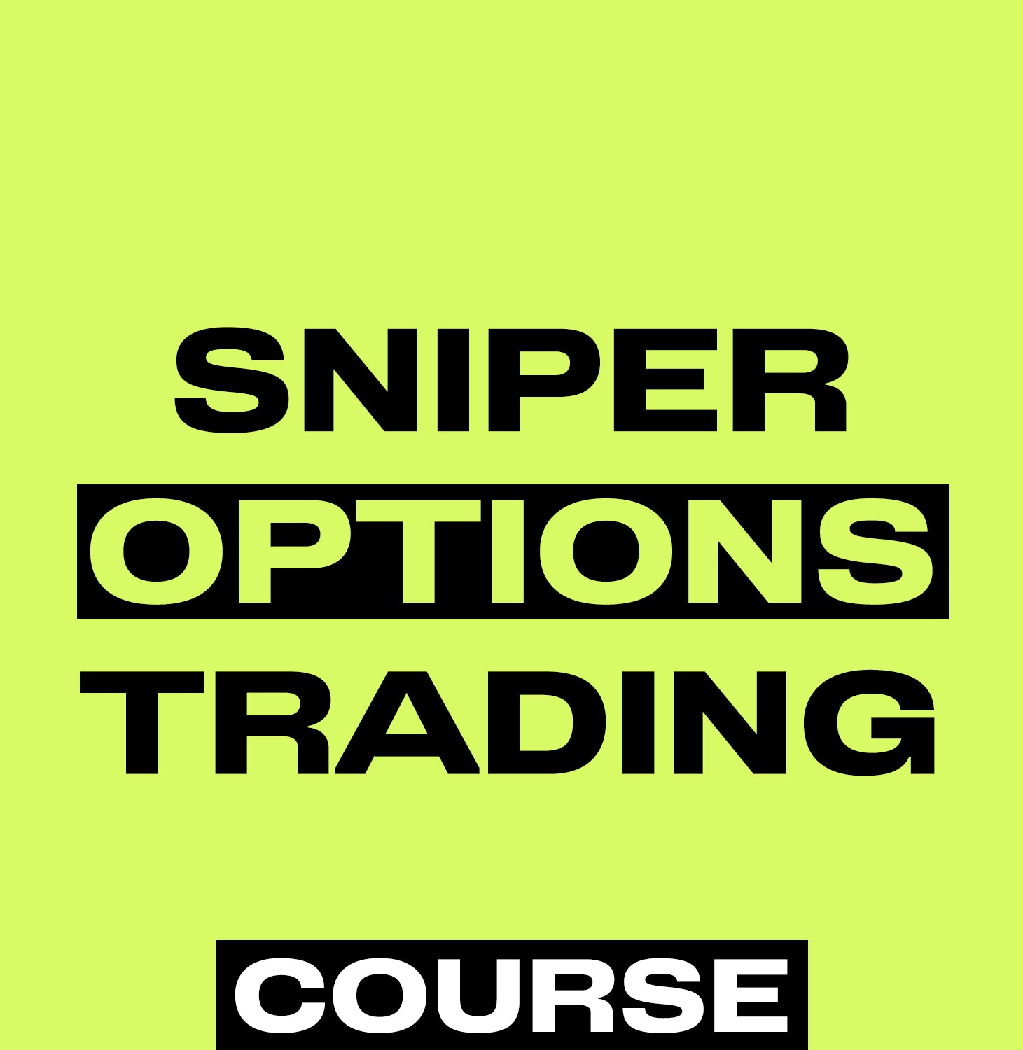 Option Buying & Selling Course